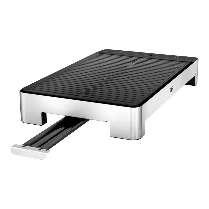 WMF 0415330011 griglia elettrica rettangolare nero, acciaio inox 2000 W