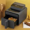 Friggitrice ad aria JATA JEFR1270 7 L 1600 W nera