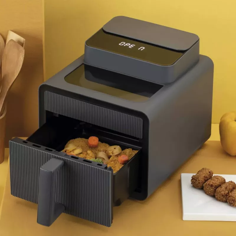Friggitrice ad aria JATA JEFR1270 7 L 1600 W nera
