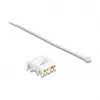 Modulo keystone DeLOCK RJ45 femmina su LSA Cat.6A sottile senza utensili