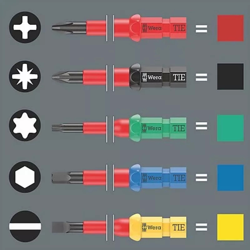 Wera Kraftform Kompakt VDE 17 Universal 1 set cacciaviti (05006611001)