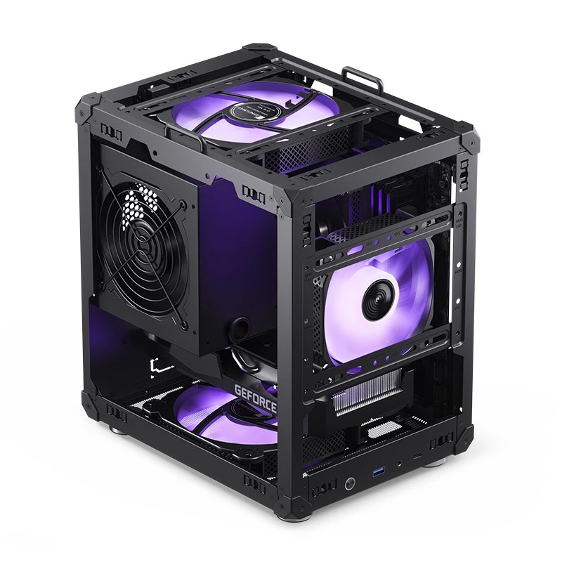 Case Jonsbo C6 - nero