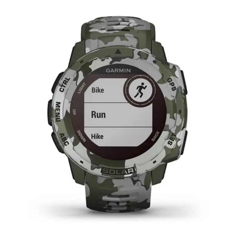 Orologio GPS Garmin Instinct Solar Camo Edition mimetica