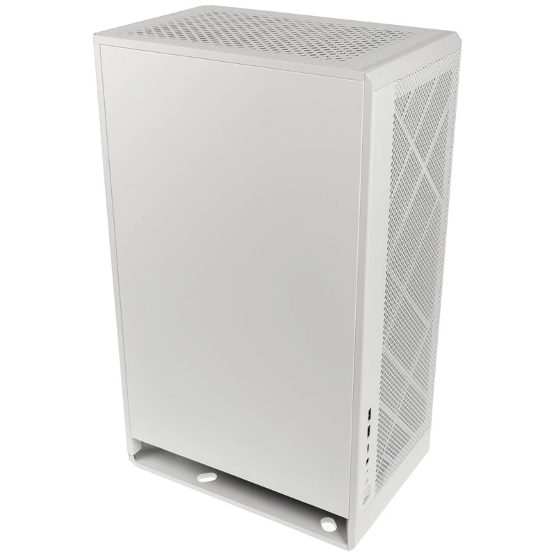 Case computer SilverStone ALTA G1M microATX, bianco
