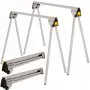 Stanley STST81337-1 set cavalletti per sega in metallo pieghevoli, 2 pezzi