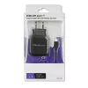 Qoltec 50188 caricabatterie per dispositivi mobili laptop, smartphone, smartwatch, tablet, telefono, universale nero AC, DC interno