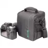 Borsa a spalla Rivacase 7420 nera compatibilità SLR