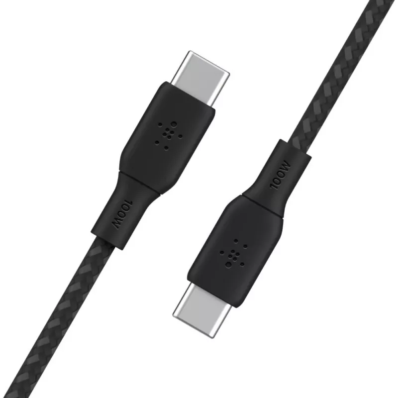 Cavo USB Belkin CAB014bt3MBK 3 m USB-C nero USB 2.0