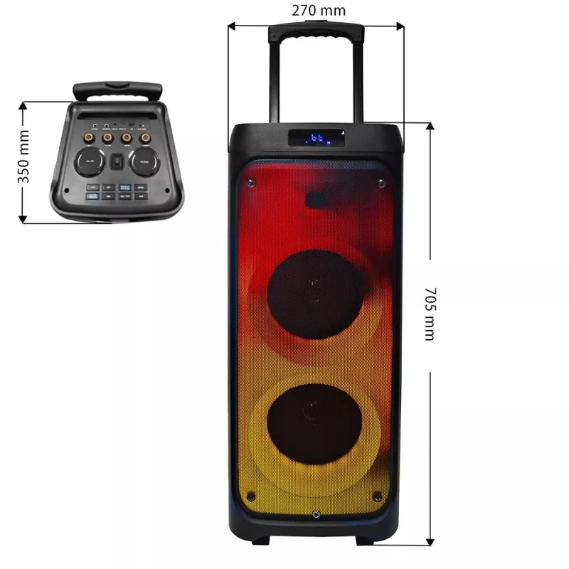 Altoparlante portatile Manta SPK5220, nero