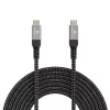 Cavo USB-C a USB-C GEMBIRD CCBP-USB4-CMCM240 1,5 m, USB4 Gen 3x2, 40 Gbit/s, 240 W, nero