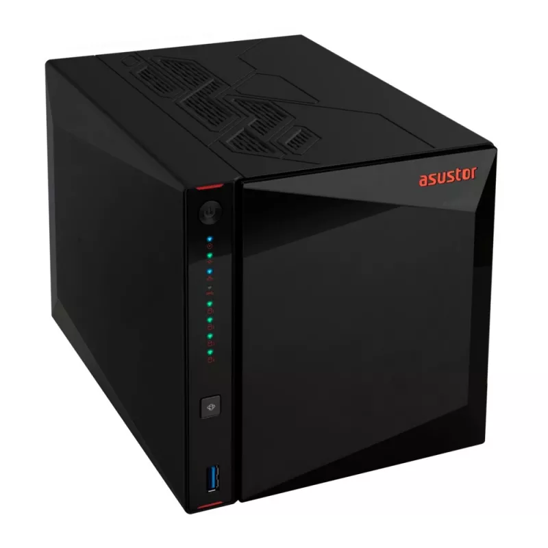 Asustor AS5404T NAS/Server di archiviazione Intel® Celeron® N5105 4 GB DDR4 0 TB ADM nero