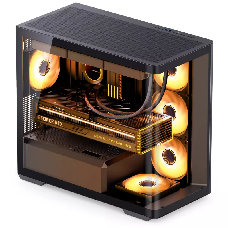 Case per computer Jonsbo D300 ATX nero