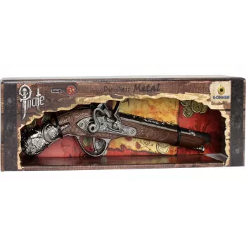 Pistola pirata in metallo Gonher Modello 239863 – pistola giocattolo in metallo