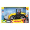 Bulldozer giocattolo Lena Truxx 2 Open Box 04512, veicolo da costruzione in plastica, giocattolo da spinta, formato compatto