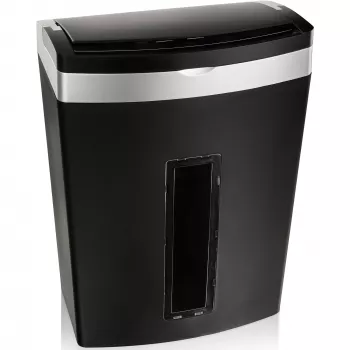Distruggidocumenti Peach PS600-10 taglio micro 63 dB nero, argento