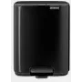 Brabantia secchio con pedale Bo 7 L nero opaco (237867)