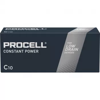 Batteria C Duracell Procell MX 1400 (formato C), confezione da 10