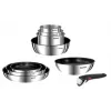 Tefal Ingenio Emotion L897S374 set di 3 padelle, 24/28 cm con manico rimovibile