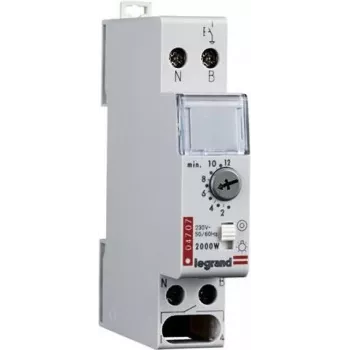 Timer per luce scale Legrand Rex 800 Plus 04707 regolabile 2–10 min