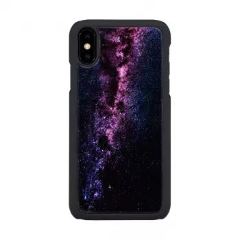Custodia smartphone iKins per iPhone XS / iPhone XS Max — milky way nero