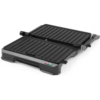 Grill elettrico 2 in 1 per la salute Progress EK5854PVDE con piastre antiaderenti e temperatura regolabile
