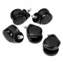 noblechairs rotelle per pavimenti duri V2 - 60 mm con blocco automatico