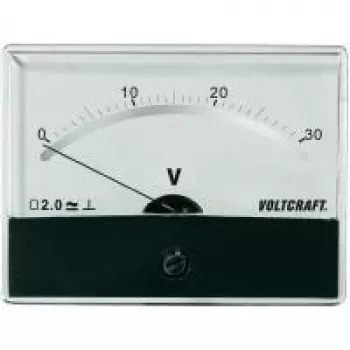 Voltcraft AM-86X65/30V/DC strumento di misura da incasso AM-86X65/30V/DC 30 V galvanometro a bobina mobile (AM-86X65/30V/DC)