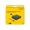 DeLOCK pannello frontale 3,5 pollici USB 3.2 Gen 2 2 x USB Type-C 2 x USB Type-A