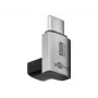 Adattatore USB-C Goobay verticale ruotato 90° USB4 - connettore maschio> (74444)