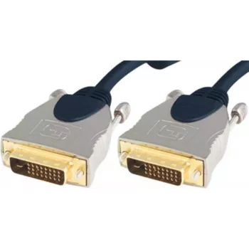 Cavo DVI shiverpeaks sp-PROFESSIONAL 2 m DVI-D blu - cromato (SP77442)