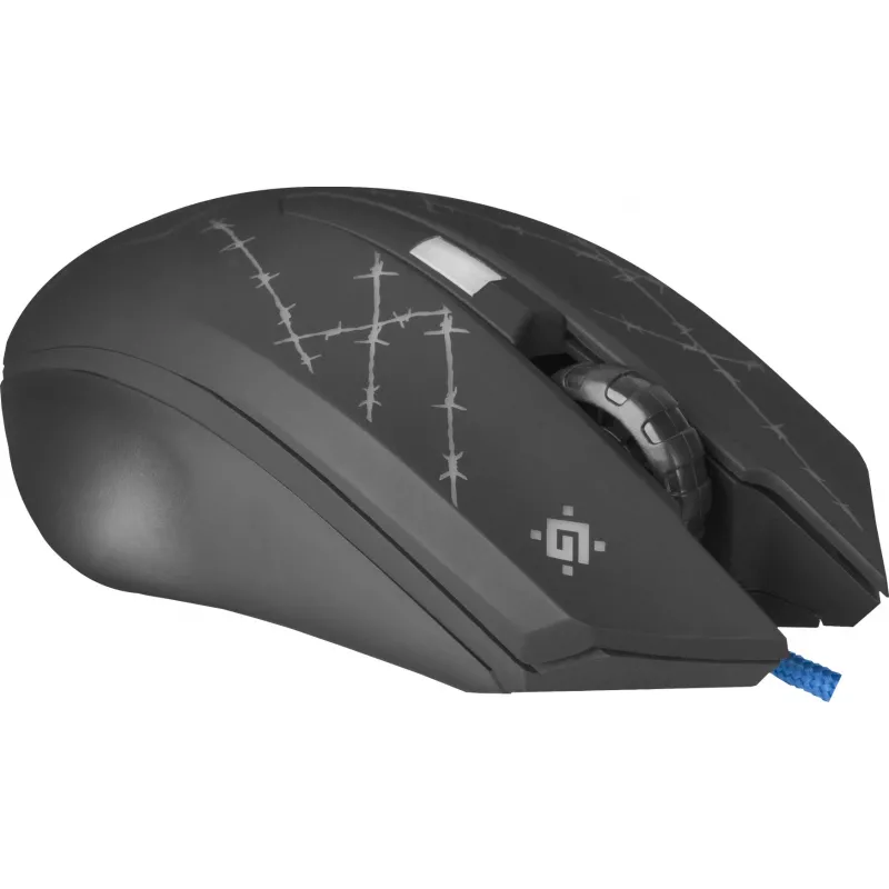 Mouse gaming Defender Forced GM-020L ambidestro USB Type-A ottico 3200 DPI