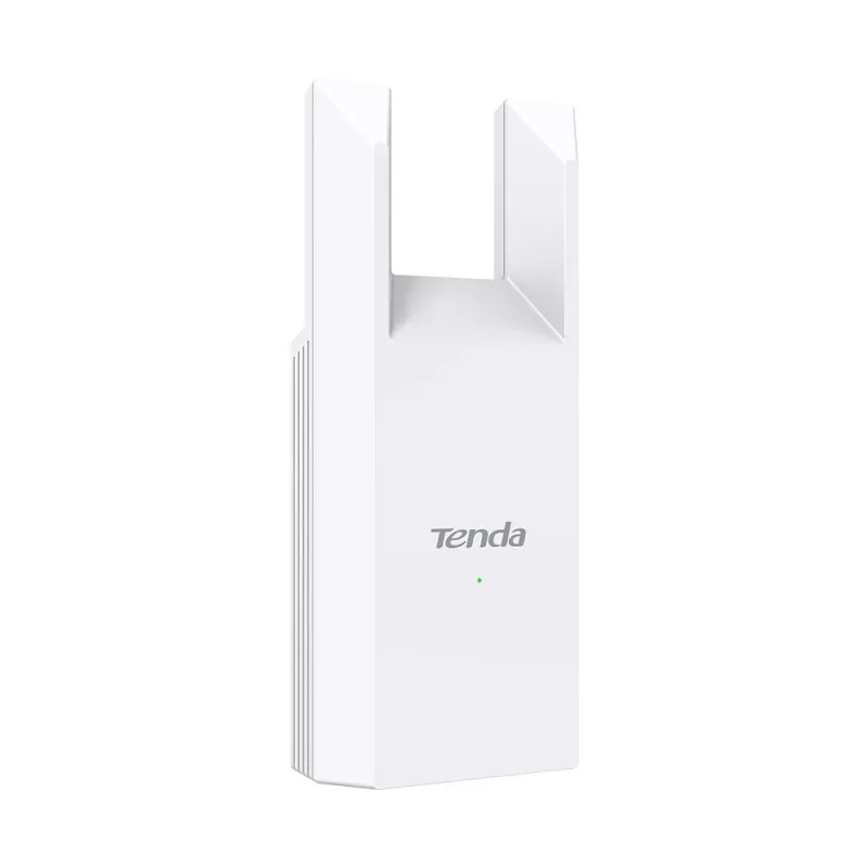 Ripetitore di rete TENDA T10 2,4 GHz Wi-Fi 4, 300 Mbit/s, 2 antenne esterne, 1x RJ-45, bianco