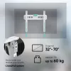 Accessorio per TV supporto a parete /32-70/WEISS TM5-W Onkron