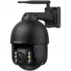 Foscam SD8P telecamera Wi-Fi da esterno con funzione pan e tilt, 8 MP (3840x2160), nera