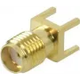 Connettore HF/video ShiverPeaks 98612 SMA dorato print-mount