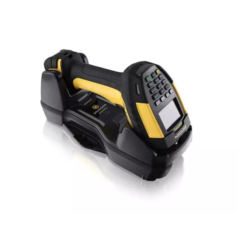 Lettore di codici a barre portatile Datalogic PM9600-DKHP433RK10 1D/2D laser con filo senza filo