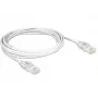 DeLOCK - Cavo patch - RJ-45 (M) - RJ-45 (M) - 50cm - UTP - CAT 6 - privo di alogeni - bianco (83780)