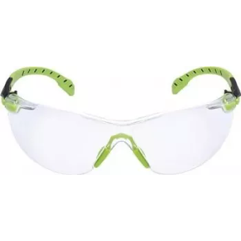 3M occhiali protettivi Solus1000 verde/nero lenti grigie antigraffio 3M (7100078883)