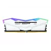 DIMM 32 GB DDR5-6000 (2x 16 GB) Kit dual, memoria RAM bianca, FF4D532G6000HC38ADC01, Delta RGB, INTEL XMP