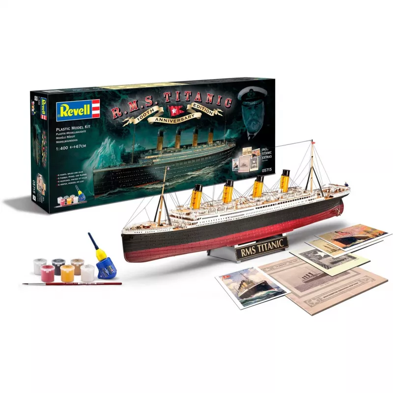 Rv05715 - Revell -1:400 - set regalo - 100 anni Titanic (edizione speciale)