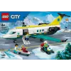 LEGO City Aereo di soccorso 60465 – piccolo set da costruzione aereo di soccorso, 403 pezzi, 4 minifigure, età 6+