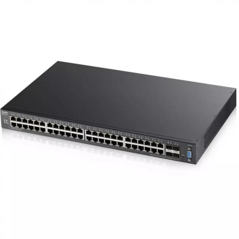 Zyxel XGS2210-52 Managed L2 Gigabit Ethernet (10/100/1000) 1U nero