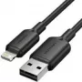 Cavo Lightning Vention LAMBH, 2 m, USB-A a Lightning, nero