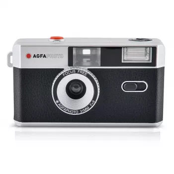 AgfaPhoto 603000 fotocamera a pellicola compatta 35 mm nero – argento (603000)