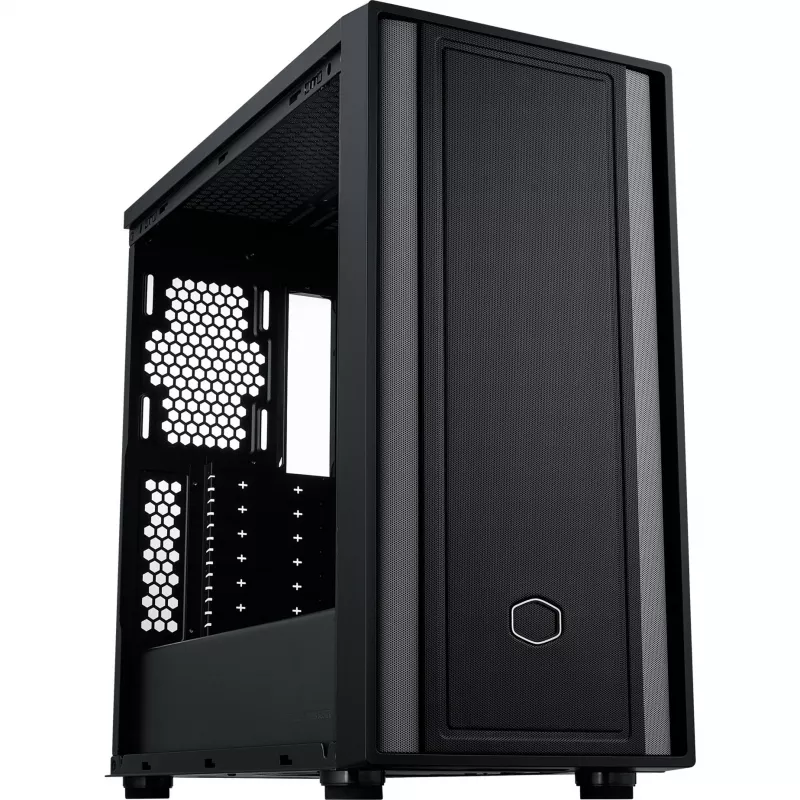 Cooler Master MasterBox 600 Lite case PC, MIDI-Tower, E-ATX, vetro temperato - nero