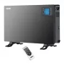 Termoconvettore elettrico NOVEEN CH7100 — 2000 W, 3 livelli di potenza, LCD, timer, telecomando, nero