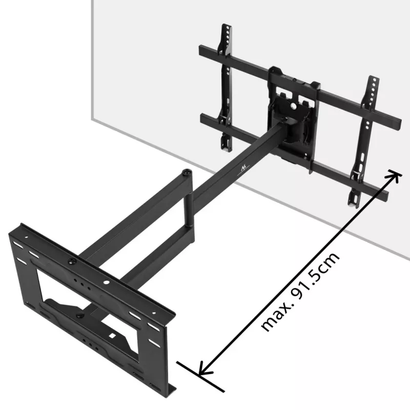 Supporto TV MACLEAN MC-985 VESA 600x400 per TV da 37–80 pollici, carico max 45 kg