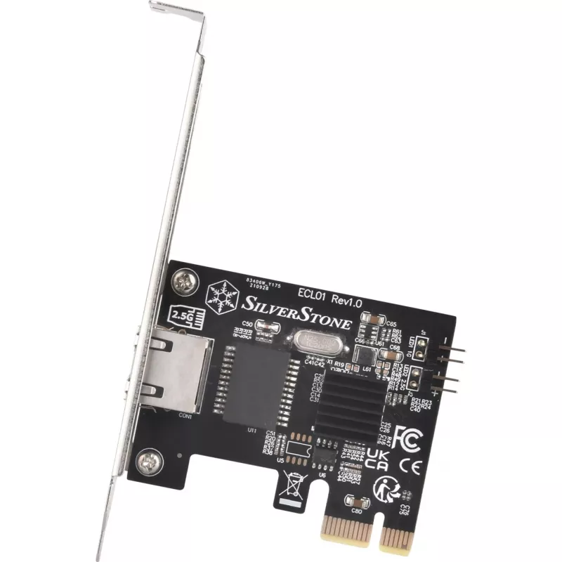 Silverstone ECL01, scheda di rete 2,5G, PCIe