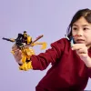 Set LEGO NINJAGO 71839 Mech da combattimento Spinjitzu di Arin, 213 pezzi, 2 minifigure, altezza 160 mm