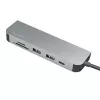 LogiLink UA0343 hub multiporta USB-C alluminio USB 3.2 2nd Gen Mult